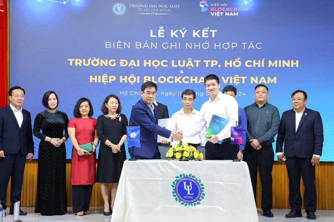 Trường Đại học Luật TP.HCM, Hiệp hội Blockchain Việt Nam (VBA) ký kết biên bản thoả thuận hợp tác giai đoạn năm 2024 – 2025