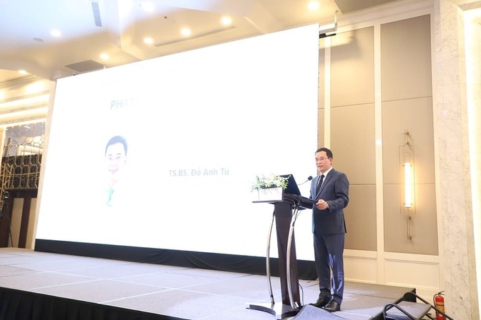 TS.BS Đỗ Anh Tú - Phó Giám đốc bệnh viện K phát biểu