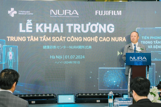 Ông Teiichi Goto - Chủ tịch Tập đoàn Fujifilm chia sẻ tại sự kiện