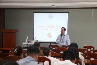 Quang cảnh lớp tập huấn