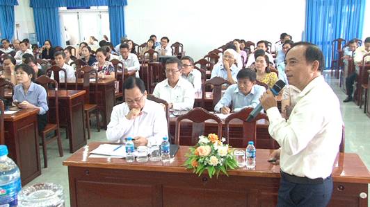Ths Võ Văn Tân - Trưởng phòng, Phòng Nghiệp vụ Y, Dược Sở Y tế