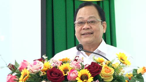 BS.CKII Nguyễn Thanh Linh phát biểu tại hội nghị