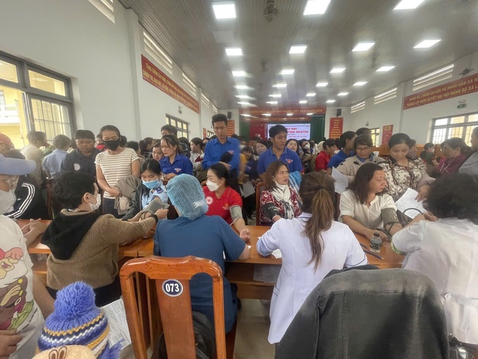 Hội Chữ thập đỏ tỉnh Lâm Đồng phối hợp với Ban chỉ đạo vận động hiến máu tình nguyện