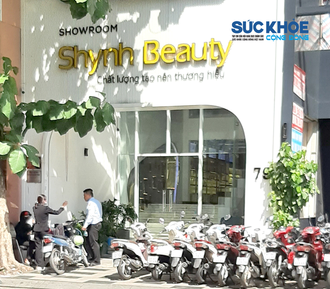 Shynh Beauty Showroom tại địa chỉ số 79 Nguyễn Trãi, phường Bến Thành, quận 1