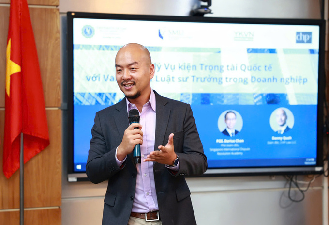 LS. Danny Quah phân tích nội dung thoả thuận trọng tài  và các hệ quả liên quan (Ảnh: ULAW)