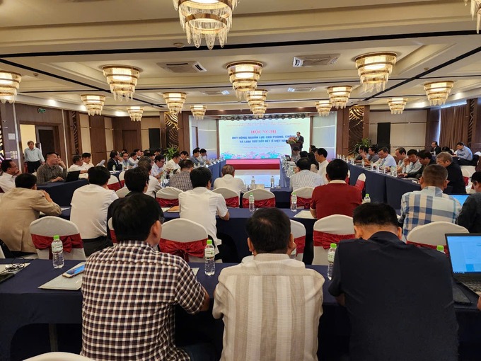 Tại hội nghị, các đại biểu đã được nghe về kết quả phòng, chống sốt rét những năm qua và kế hoạch tiến tới loại trừ sốt rét vào năm 2030 (ảnh: Hải Phúc)