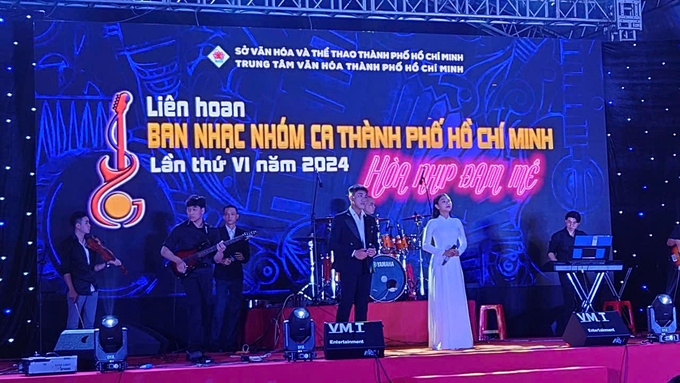 Tiết mục dự thi của nhóm Song Mây