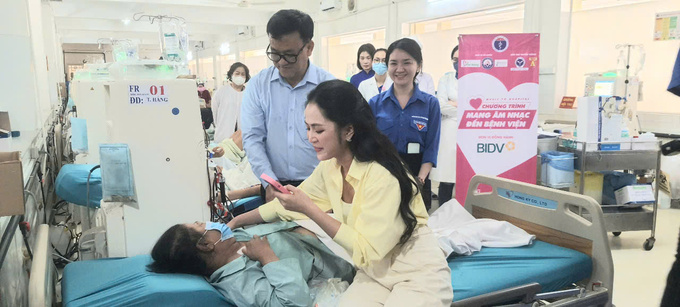 Bệnh nhân tại Khoa chạy thận nhân tạo chia sẽ cùng chương trình