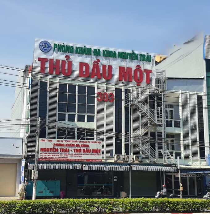 Phòng khám Đa Khoa Nguyễn Trãi - Thủ Dầu Một liên tục vi phạm bị đình chỉ hoạt động