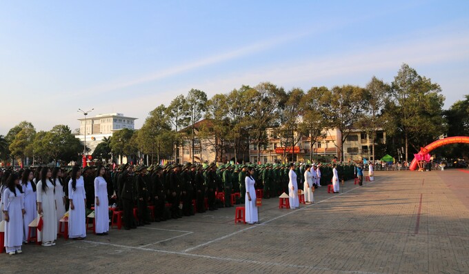 Quang cảnh buổi lễ