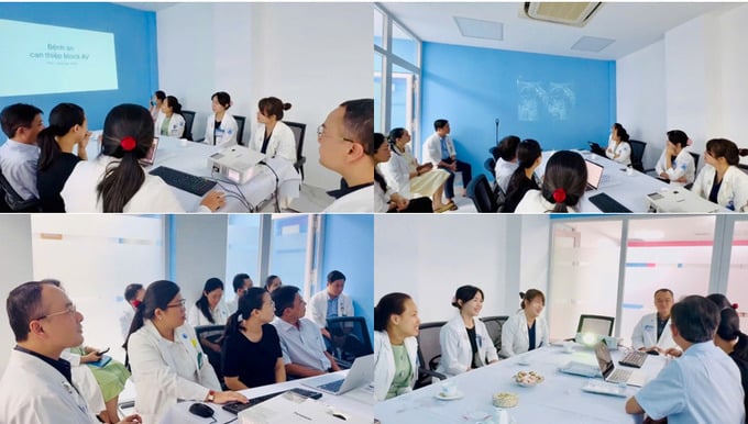 Hội chẩn giữa Ban Giám đốc và ekip 2 Bệnh viện Từ Dũ – Nhi đồng 1