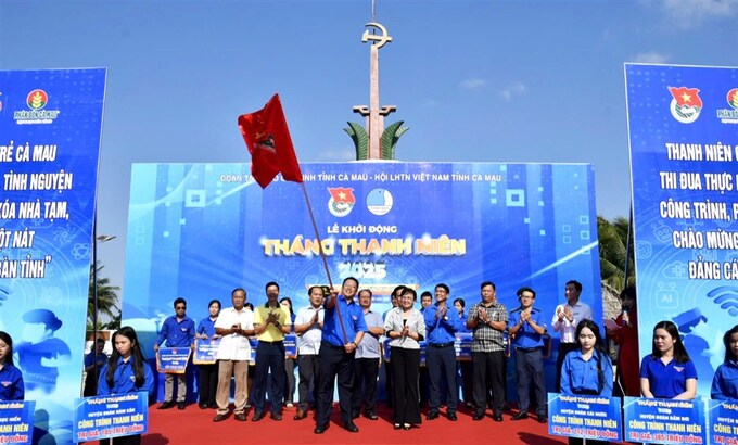 Nghi thức khởi động “Tháng thanh niên” năm 2025