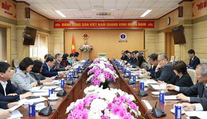 Quang cảnh buổi tiếp
