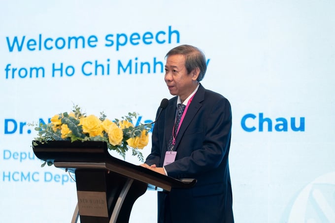 TS.BS Nguyễn Văn Vĩnh Châu – Phó Giám đốc Sở Y tế TP.HCM phát biểu tại sự kiện