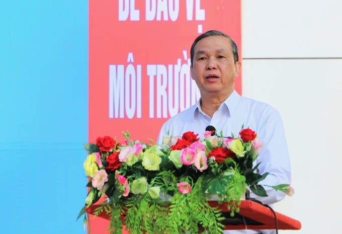 Ông Dương Văn Thắng – Phó Chủ tịch UBND tỉnh phát biểu chỉ đạo tại lễ mít tinh