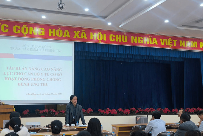 Quang cảnh lớp tập huấn
