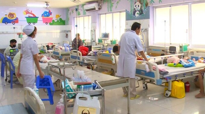Điều trị sởi tại Khoa nhi Bệnh viện Đa khoa tỉnh Bình Dương