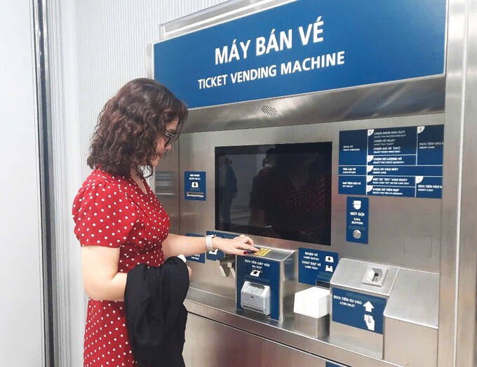 Hệ thống bán vé đi tuyến metro số 1 Bến Thành - Suối Tiên