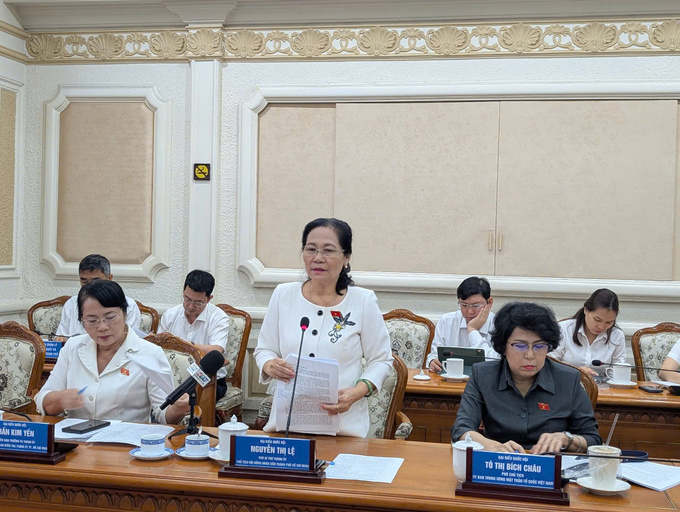 Chủ tịch HĐND TP. HCM Nguyễn Thị Lệ ý kiến tại buổi giám sát