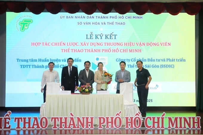 Ký kết xây dựng thương hiệu vận động viên thể thao TP. HCM