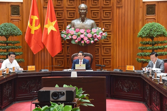 Thủ tướng nhấn mạnh yêu cầu nâng cao dân trí, đào tạo nhân lực, bồi dưỡng nhân tài (Ảnh: VGP/Nhật Bắc)