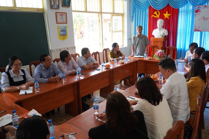 Sở Y tế Cà Mau tổ chức đoàn đến thăm và làm việc tại làng trẻ em SOS Cà Mau