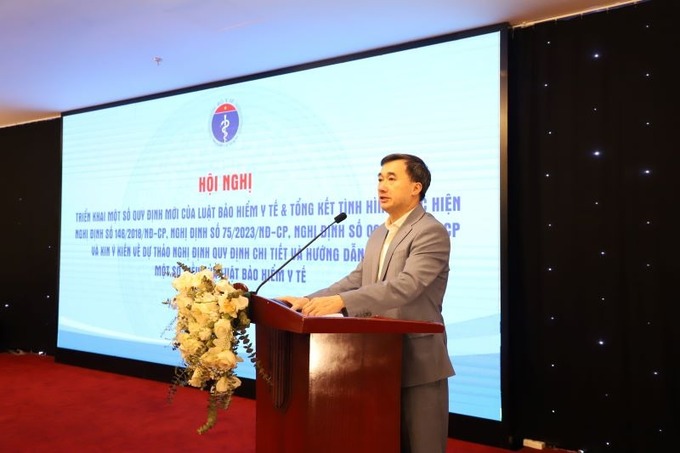 Thứ trưởng Bộ Y tế Trần Văn Thuấn phát biểu khai mạc