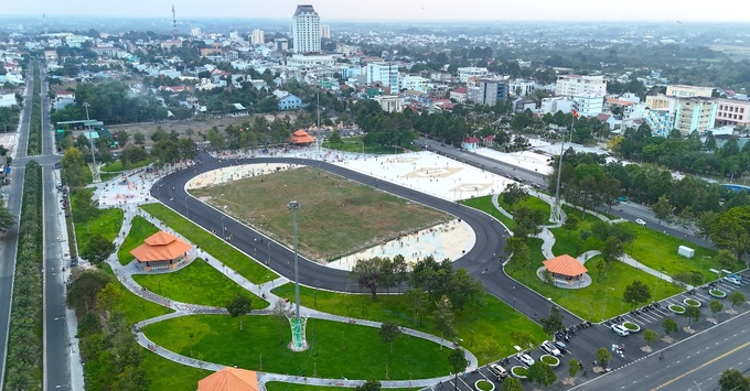 Toàn cảnh không gian mở phục vụ cộng đồng được đưa vào sử dụng