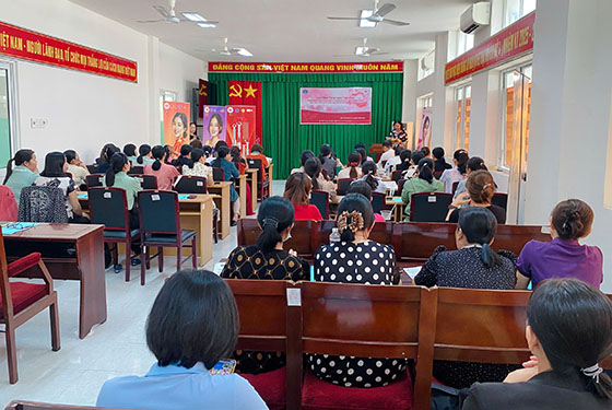 Toàn cảnh lớp tập huấn