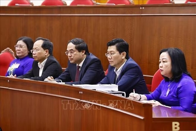 Đại biểu dự bế mạc Hội nghị (Ảnh: Doãn Tấn/TTXVN)