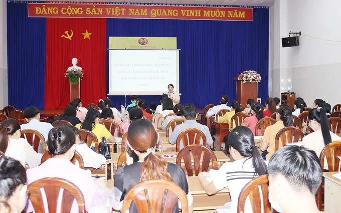 Toàn cảnh lớp tập huấn