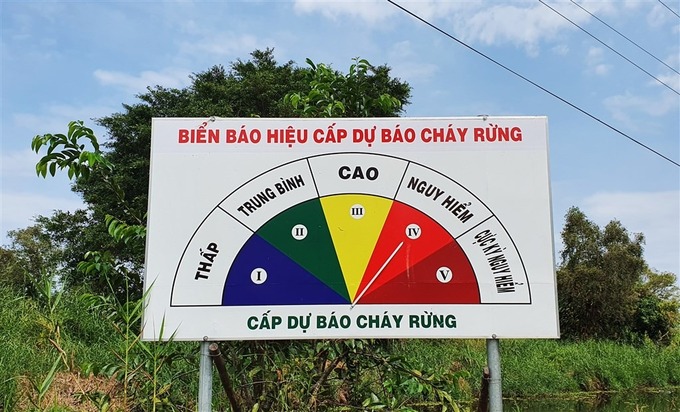 Toàn tỉnh có trên 20.100 ha rừng dự báo cháy cấp IV