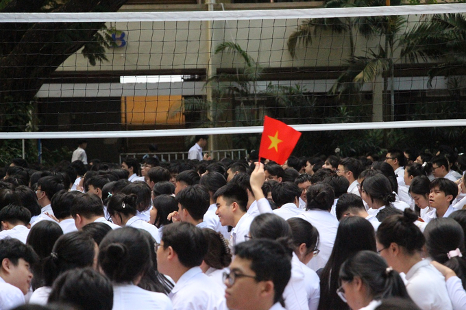 Chương trình thu hút sự quan tâm và hưởng ứng tích cực từ học sinh toàn trường