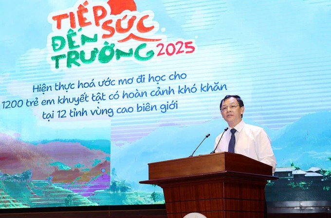 TS.BSCKII Nguyễn Tri Thức - Thứ trưởng Bộ Y tế phát biểu tại chương trình