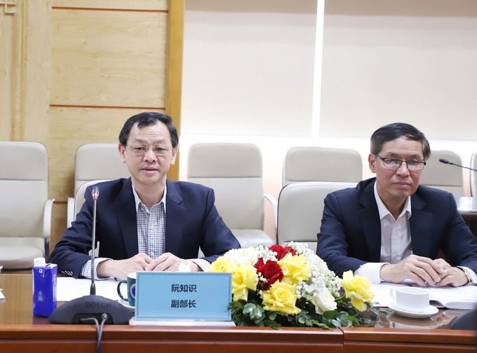 TS.BS.CKII Nguyễn Tri Thức, Thứ trưởng Bộ Y tế phát biểu