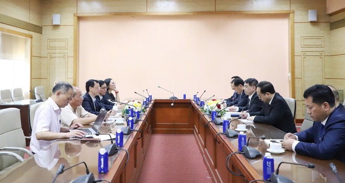 Toàn cảnh buổi tiếp