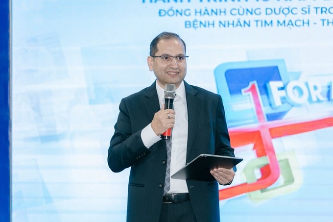 Ông Atul Tandon - Tổng Giám Đốc AstraZeneca Việt Nam
