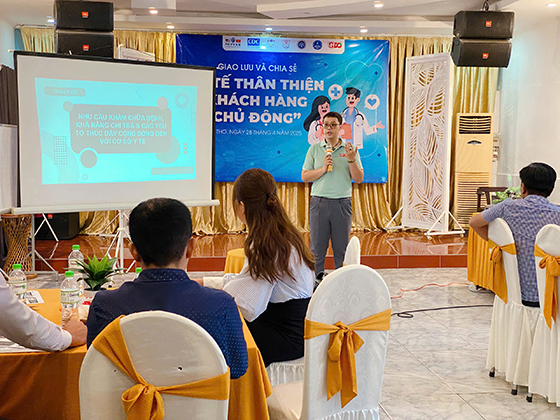 Ông Đặng Quốc Phong - Trưởng nhóm S-Đỏ chia sẻ về nhu cầu khám chữa bệnh, khả năng chi trả và các yếu tố thúc đẩy cộng đồng đến với cơ sở y tế