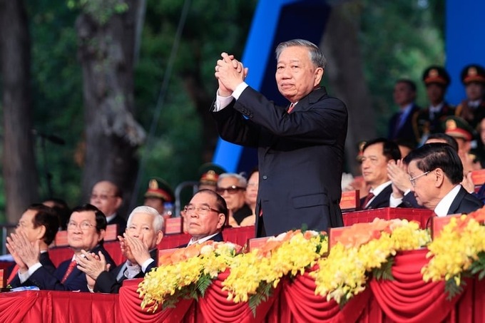 Tổng Bí thư Tô Lâm tại Lễ Kỷ niệm