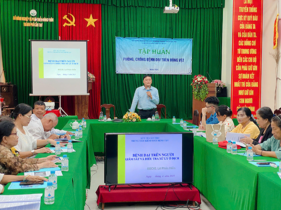 Toàn cảnh lớp tập huấn