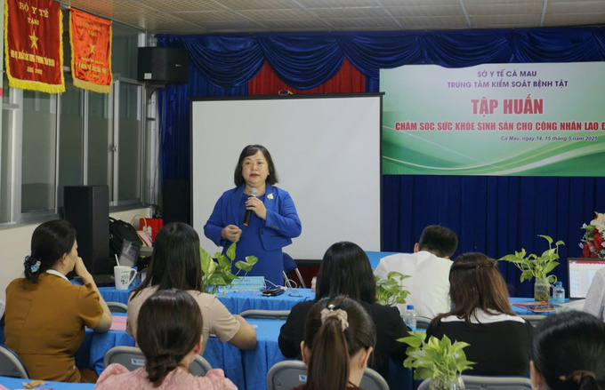 Quang cảnh lớp tập huấn