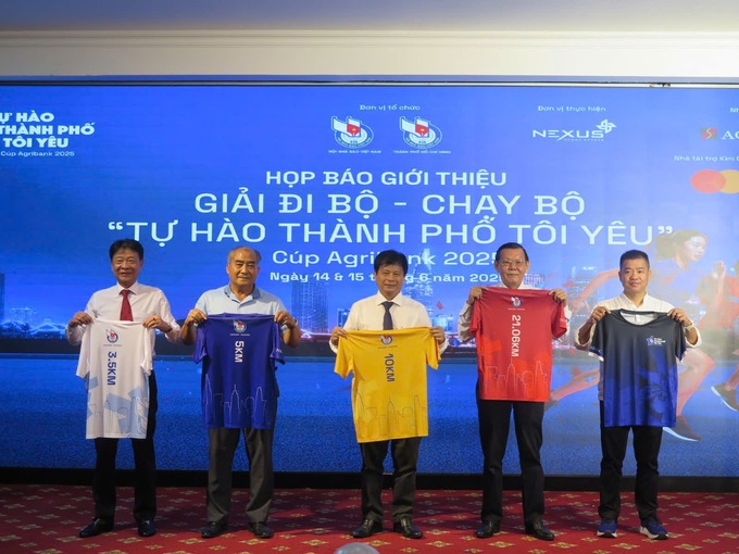 Công bố áo thi đấu của từng cự ly