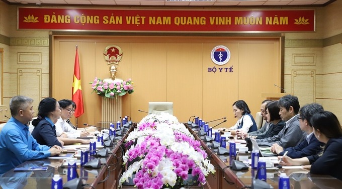 Toàn cảnh buổi tiếp
