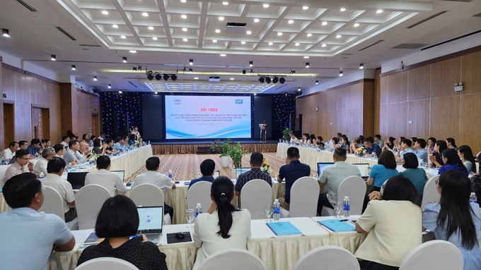 Hội thảo sơ kết hoạt động triển khai kiểm tra tiền sử và tiêm chủng bù liều cho trẻ nhập học tại các cơ sở giáo dục mầm non, tiểu học (ảnh: Hải Phúc)