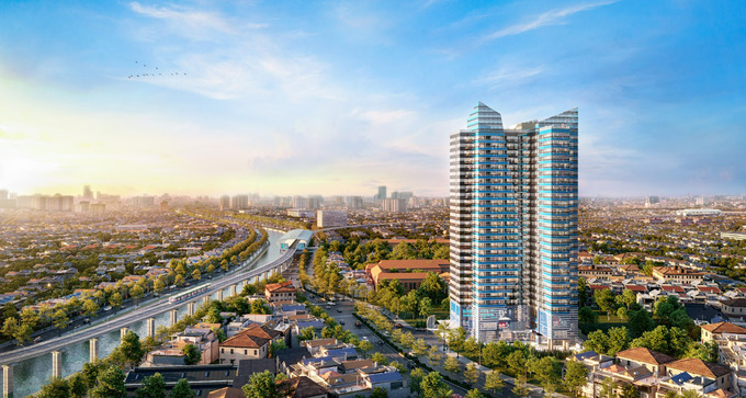 The Ninety Complex sở hữu vị trí đắc địa 