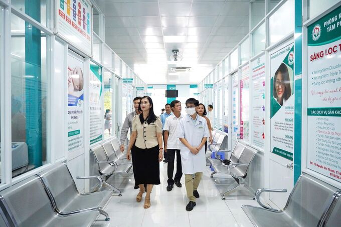 Kiểm tra tại Phòng khám Tâm Phúc 