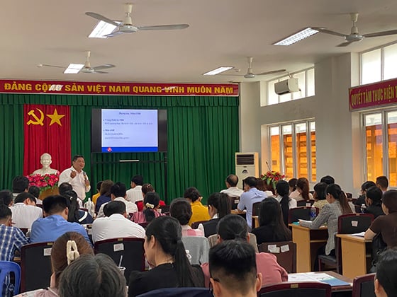 Toàn cảnh lớp tập huấn