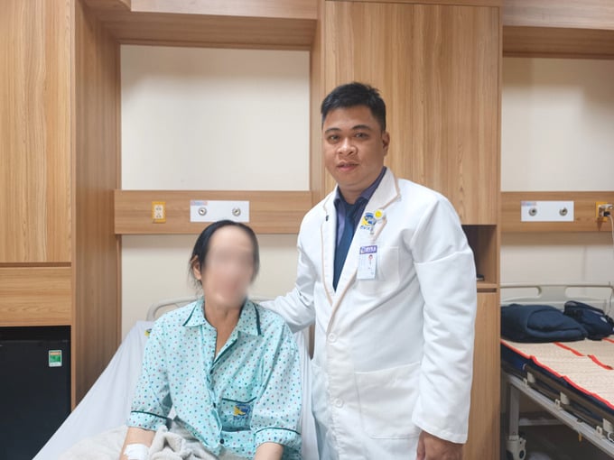 Bệnh nhân hồi phục tốt sau phẫu thuật (Ảnh: BVCC)
