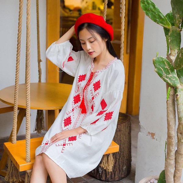 mua he mac di lam nhung kieu dam lien hoa tiet nay, nang ngoai 30 se tre trung hon nhieu - 10