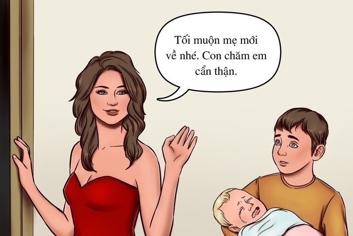 5 ly do de me dung pho thac chuyen cham em cho con lon - 1